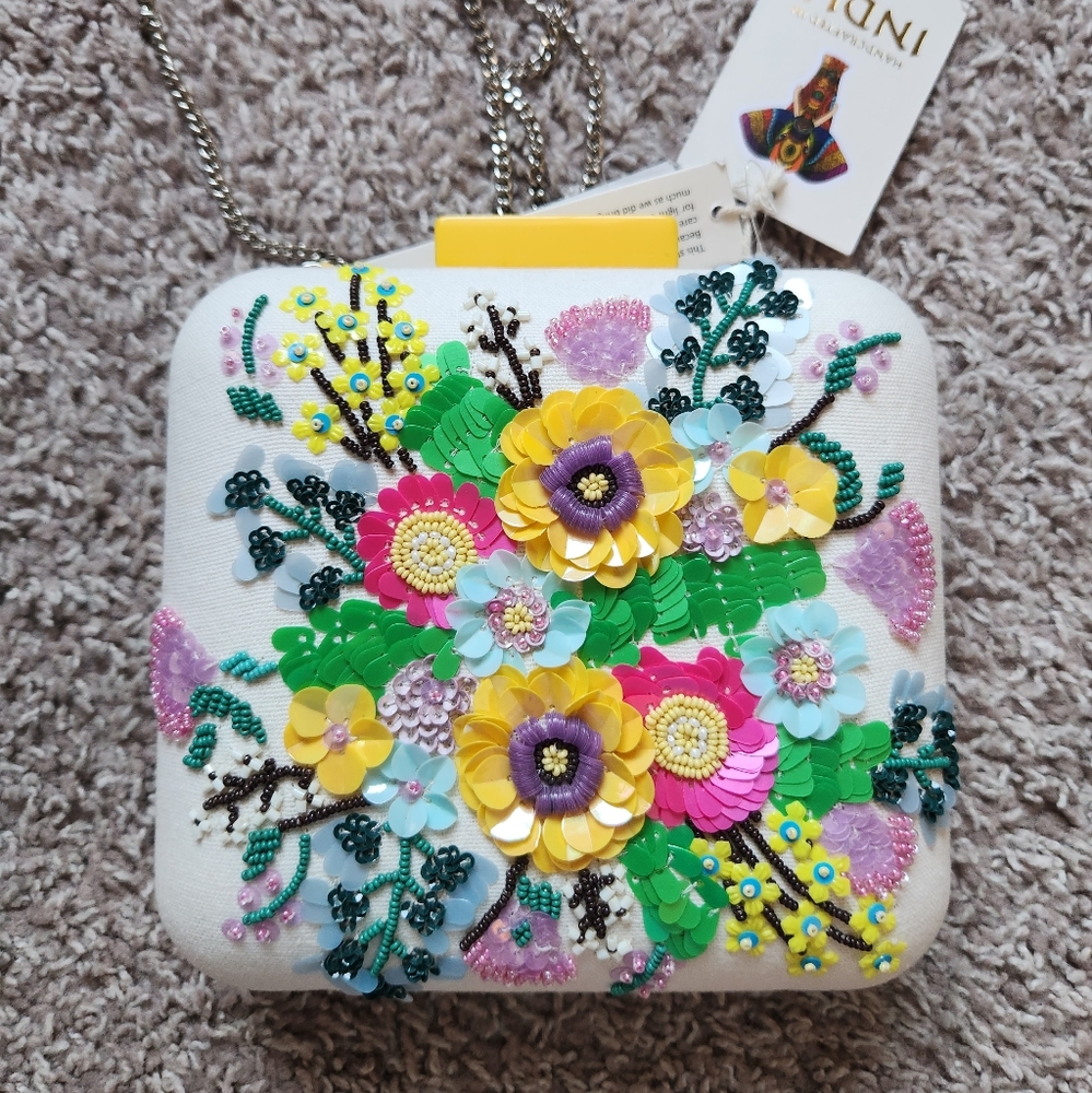 Beaded purse